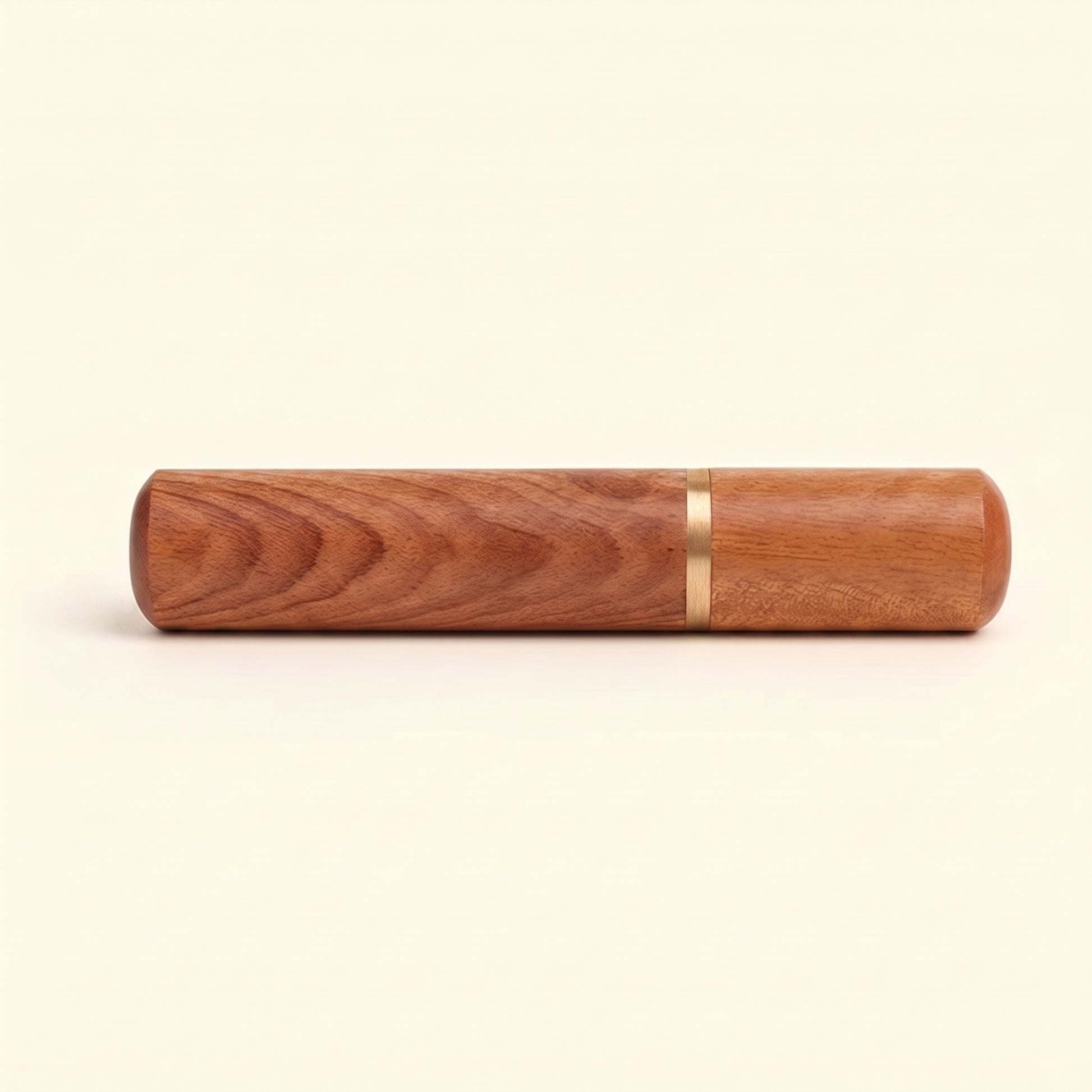 Rose Wood WDT tool profile view showing brass collar and turned wood handle